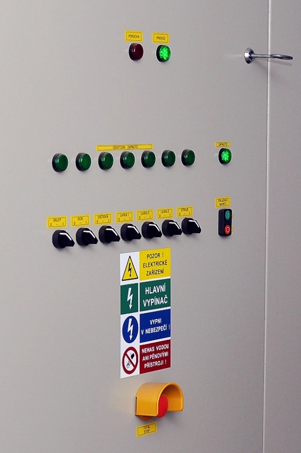Push-button control system